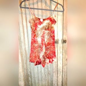Women's tye dye summer top